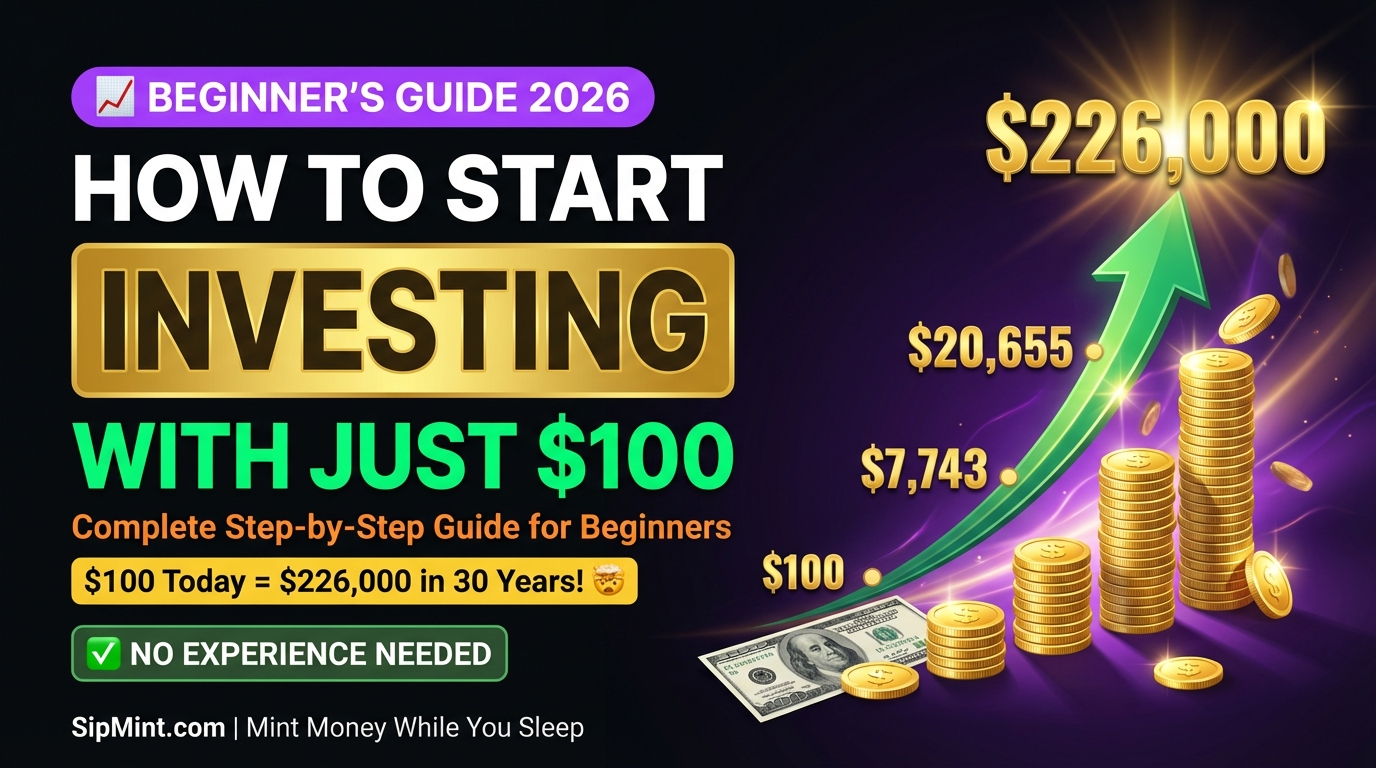 How to Start Investing With $100: Complete Beginner’s Guide (2026)