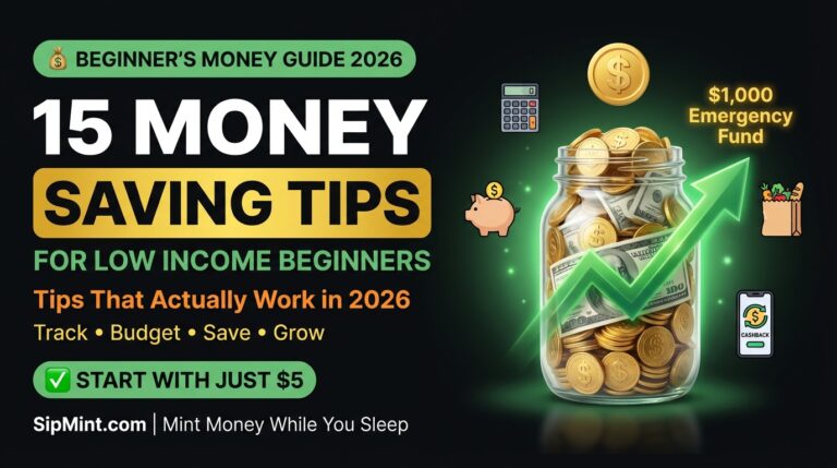 15 Money Saving Tips for Beginners With Low Income That Actually Work (2026)